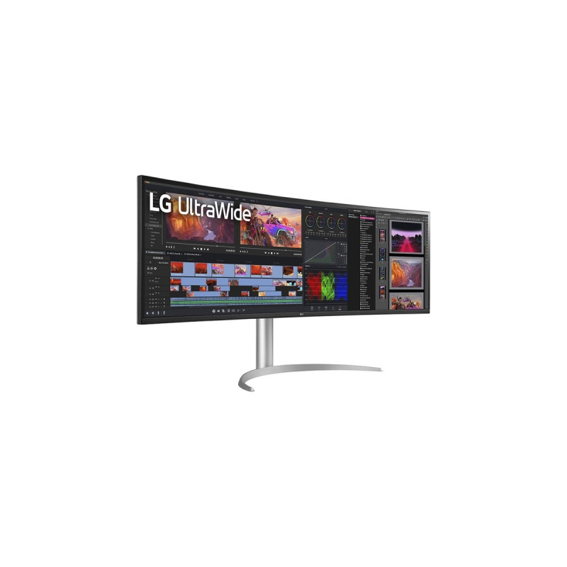 LG 49WQ95X-W, LED-Monitor(124 cm (49 Zoll), weiß/silber, DQHD, IPS, Free + G-Sync, 144Hz Panel)