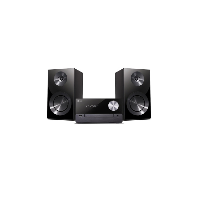 LG CM2460, Kompaktanlage(schwarz, USB, Bluetooth, Radio, CD)