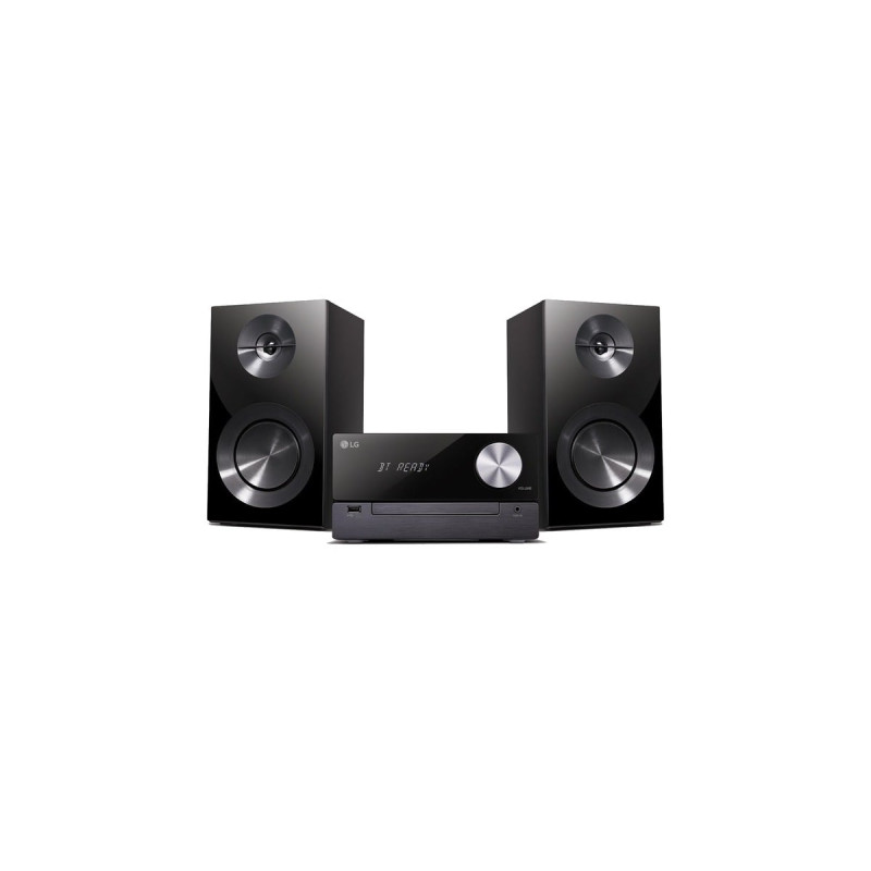 LG CM2460, Kompaktanlage(schwarz, USB, Bluetooth, Radio, CD, Outlet)