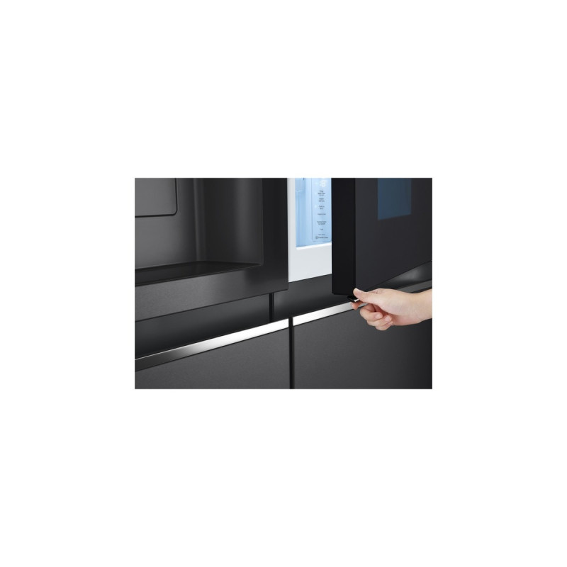 LG GSXV90MCDE, Side-by-Side(InstaView Door-in-Door mit Showeffekt, DoorCooling+, UVnano Technologie)