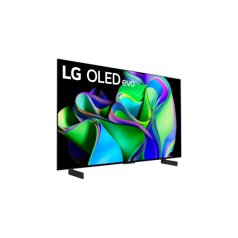 LG OLED42C37LA, OLED-Fernseher(106 cm (42 Zoll), schwarz, UltraHD/4K, HDR, SmartTV, 120Hz Panel)