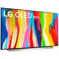 LG OLED48C21LA, OLED-Fernseher(121 cm (48 Zoll), schwarz/silber, UltraHD/4K, HDR, Dolby Atmos, 120Hz Panel)