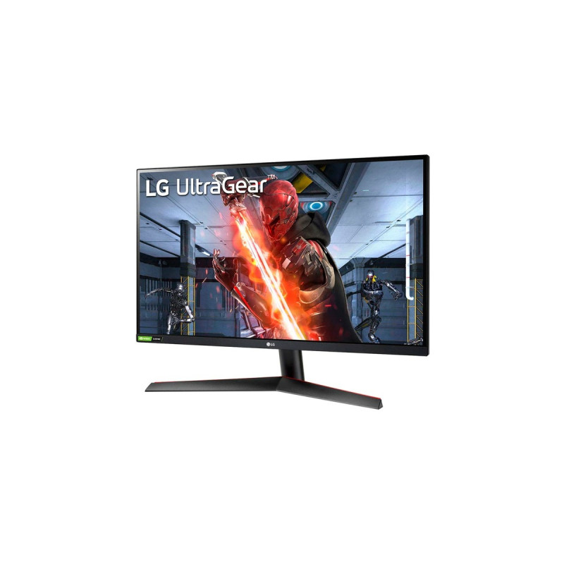 LG UltraGear 27GN800P-B, Gaming-Monitor(68.5 cm (27 Zoll), schwarz/rot, QHD, IPS, HDMI, DisplayPort, G-Sync kompatibel, AMD Free-Sync Premium, 144Hz Panel, Outlet)