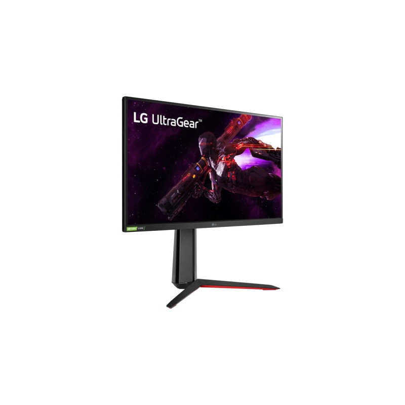 LG UltraGear 27GP850P-B, Gaming-Monitor(68.5 cm (27 Zoll), schwarz/rot, QHD, Nano IPS, HDMI, DisplayPort, G-Sync kompatibel, Free-Sync Premium, USB, 165Hz Panel)