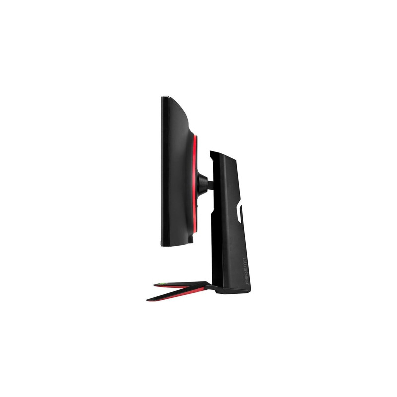 LG UltraGear 34GN850P-B, Gaming-Monitor(86.7 cm (34 Zoll), schwarz/rot, UWQHD, IPS, HDMI, DisplayPort, G-Sync komp., FreeSync, USB, Curved, 160Hz Panel, Outlet)