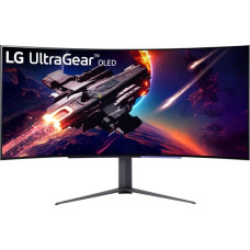 LG UltraGear 45GR95QE-B, OLED-Monitor(113 cm (45 Zoll), schwarz, QHD, Adaptive-Sync, Curved, 240Hz Panel)