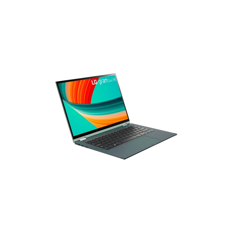 LG gram 14T90R-G.AA77G, Notebook(grün, Windows 11 Home 64-Bit, 35.6 cm (14 Zoll), 1 TB SSD)