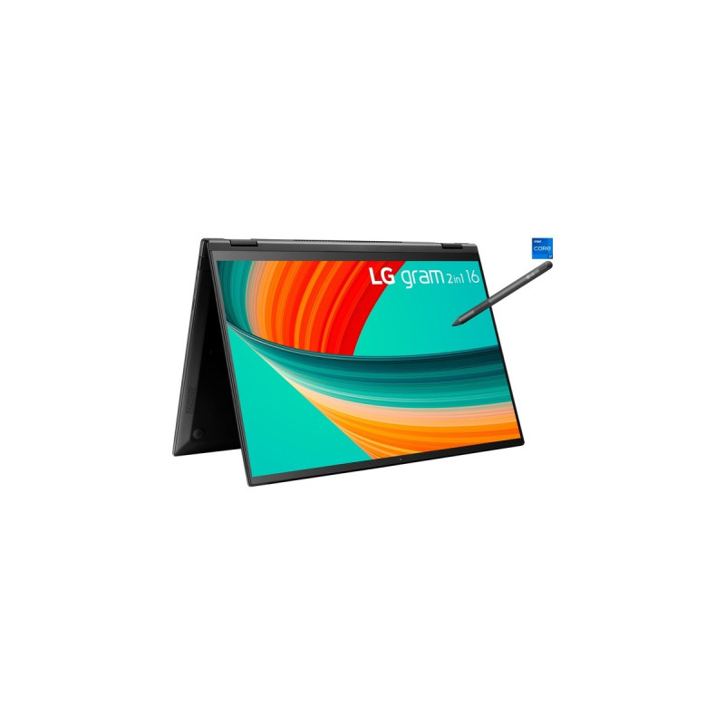 LG gram 16T90R-G.AP78G, Notebook(schwarz, Windows 11 Pro 64-Bit, 40.6 cm (16 Zoll), 1 TB SSD)
