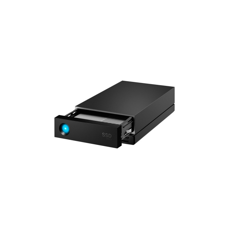 LaCie 1big Dock Pro 4 TB, Externe SSD(schwarz, 2x Thunderbolt 3)