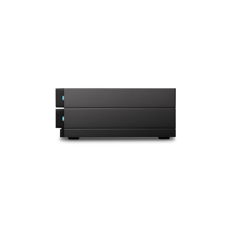 LaCie 2big RAID 40 TB, Externe Festplatte(schwarz, USB-C 3.2 (10 Gbit/s))