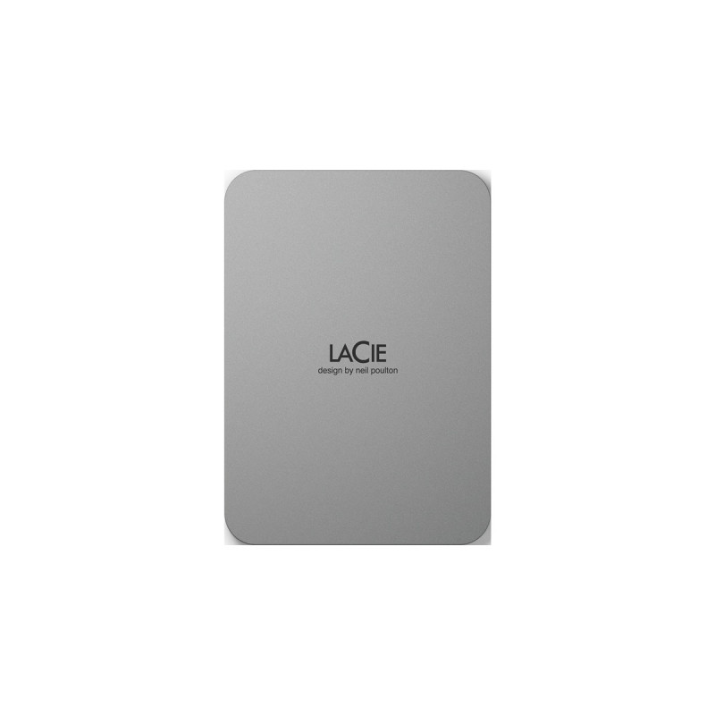 LaCie Mobile Drive Secure 5 TB, Externe Festplatte(grau, USB-C 3.2 (5 Gbit/s))