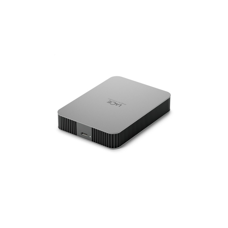 LaCie Mobile Drive Secure 5 TB, Externe Festplatte(grau, USB-C 3.2 (5 Gbit/s))