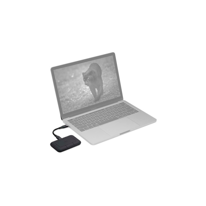 LaCie RUGGED SSD PRO 2 TB, Externe SSD(schwarz, Thunderbolt 3 (USB-C))