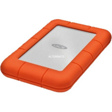LaCie Rugged Mini 2 TB, Externe Festplatte(silber/orange, Micro-USB-B 3.2 Gen 1 (5 Gbit/s))