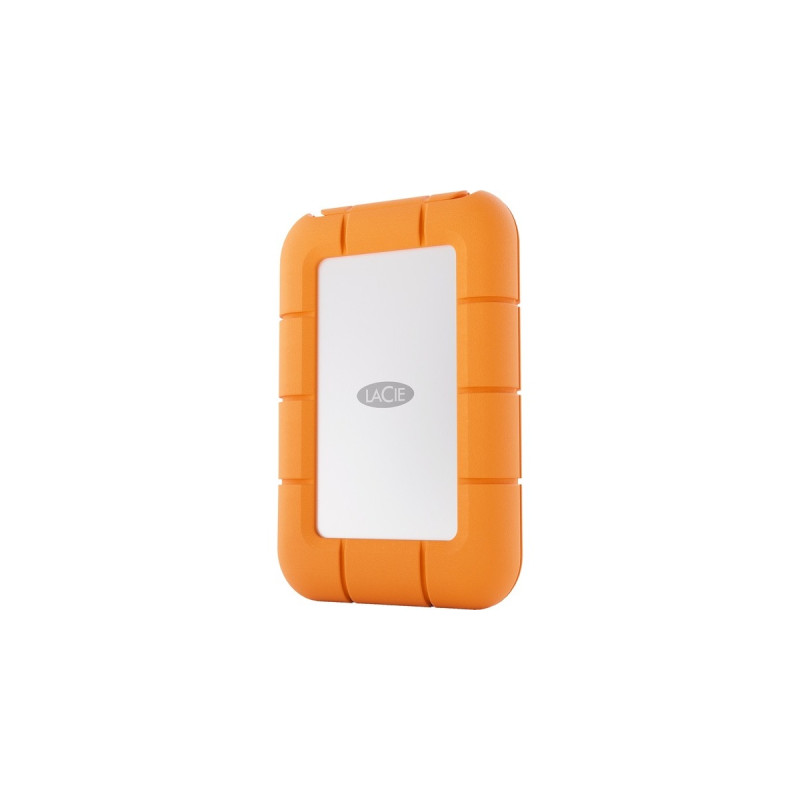 LaCie Rugged Mini SSD 2 TB, Externe SSD(orange/silber, USB-C 3.2 Gen 2x2 (20 Gbit/s))