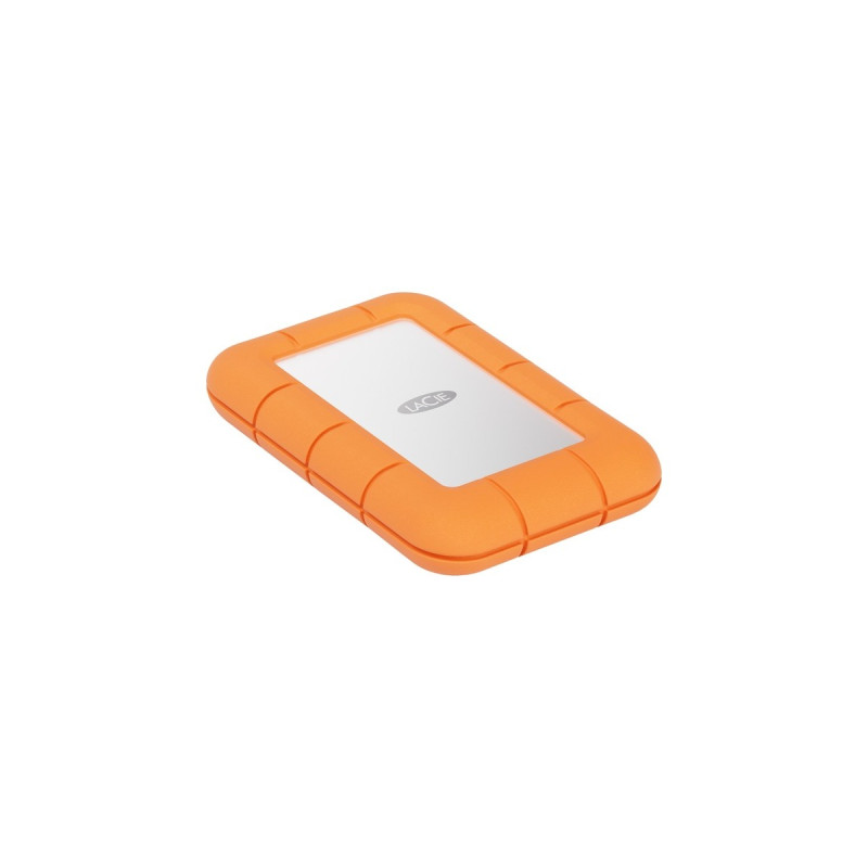 LaCie Rugged Mini SSD 4 TB, Externe SSD(orange/silber, USB-C 3.2 Gen 2x2 (20 Gbit/s))