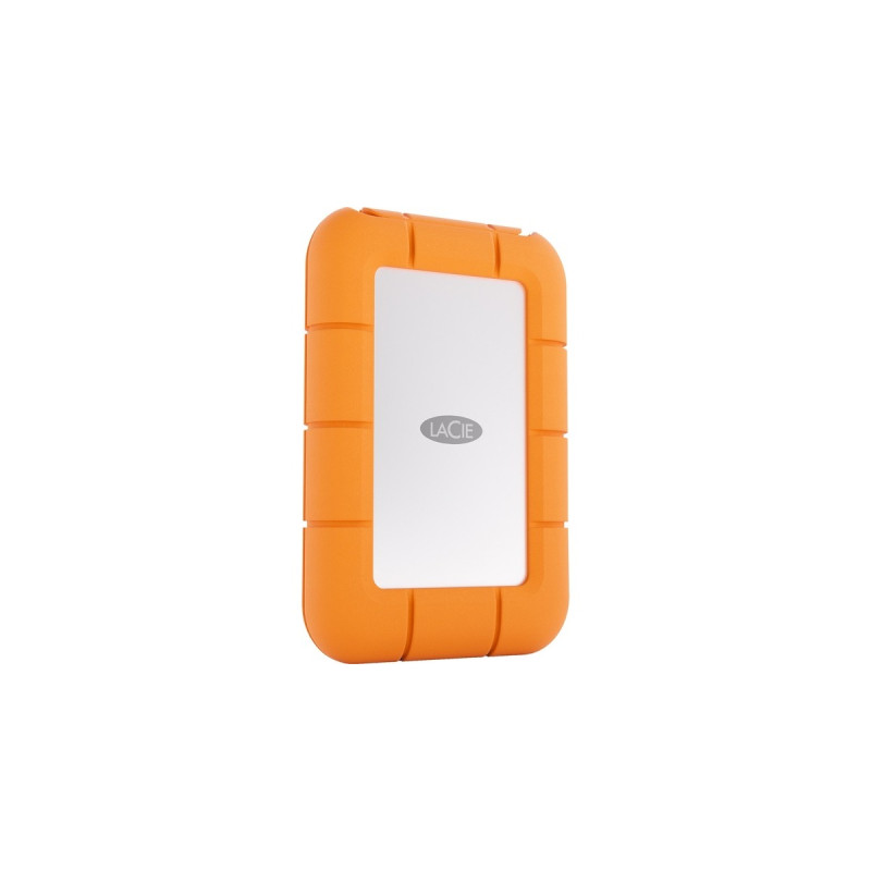 LaCie Rugged Mini SSD 4 TB, Externe SSD(orange/silber, USB-C 3.2 Gen 2x2 (20 Gbit/s))