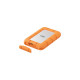 LaCie Rugged Mini SSD 4 TB, Externe SSD(orange/silber, USB-C 3.2 Gen 2x2 (20 Gbit/s))