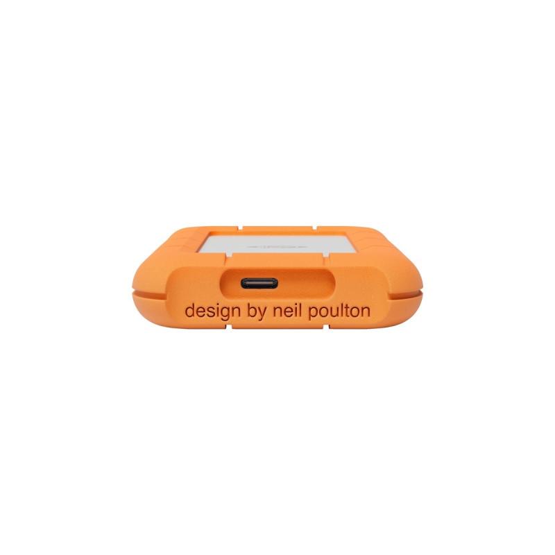 LaCie Rugged Mini SSD 4 TB, Externe SSD(orange/silber, USB-C 3.2 Gen 2x2 (20 Gbit/s))