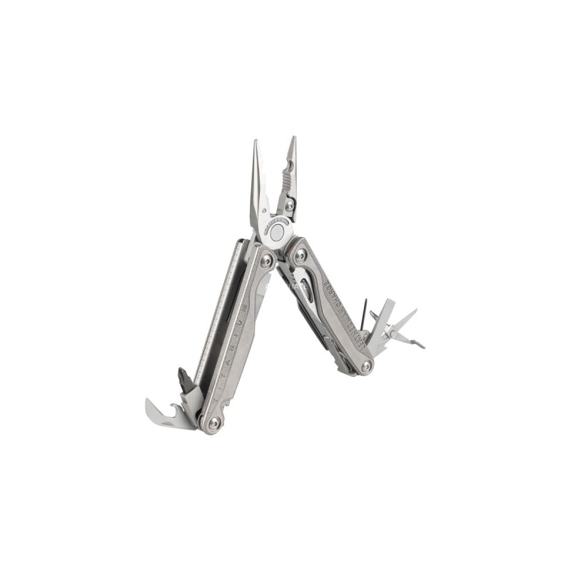 Leatherman Multitool Charge+ TTI, metrische Bits(edelstahl/titan, 19 Tools, mit Holster)