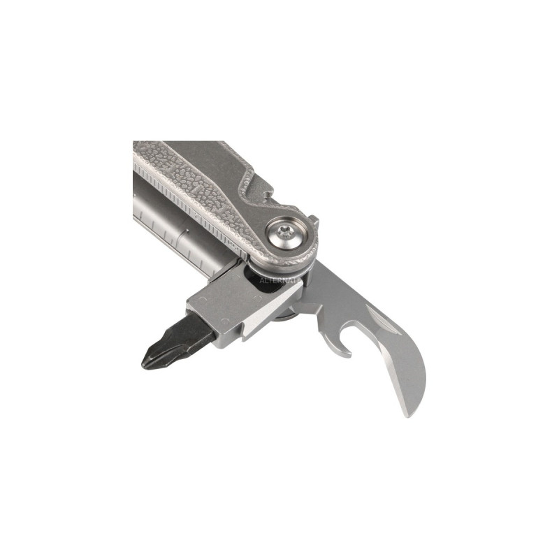 Leatherman Multitool Charge+ TTI, metrische Bits(edelstahl/titan, 19 Tools, mit Holster)