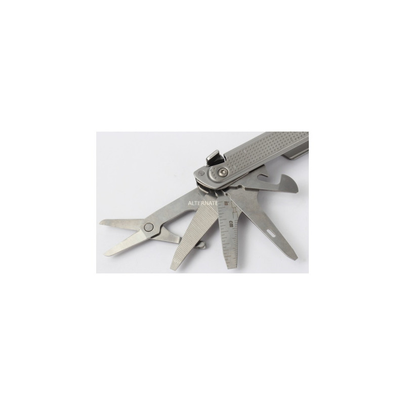Leatherman Multitool FREE P2(silber, 19 Tools)