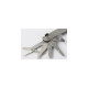 Leatherman Multitool FREE P2(silber, 19 Tools)