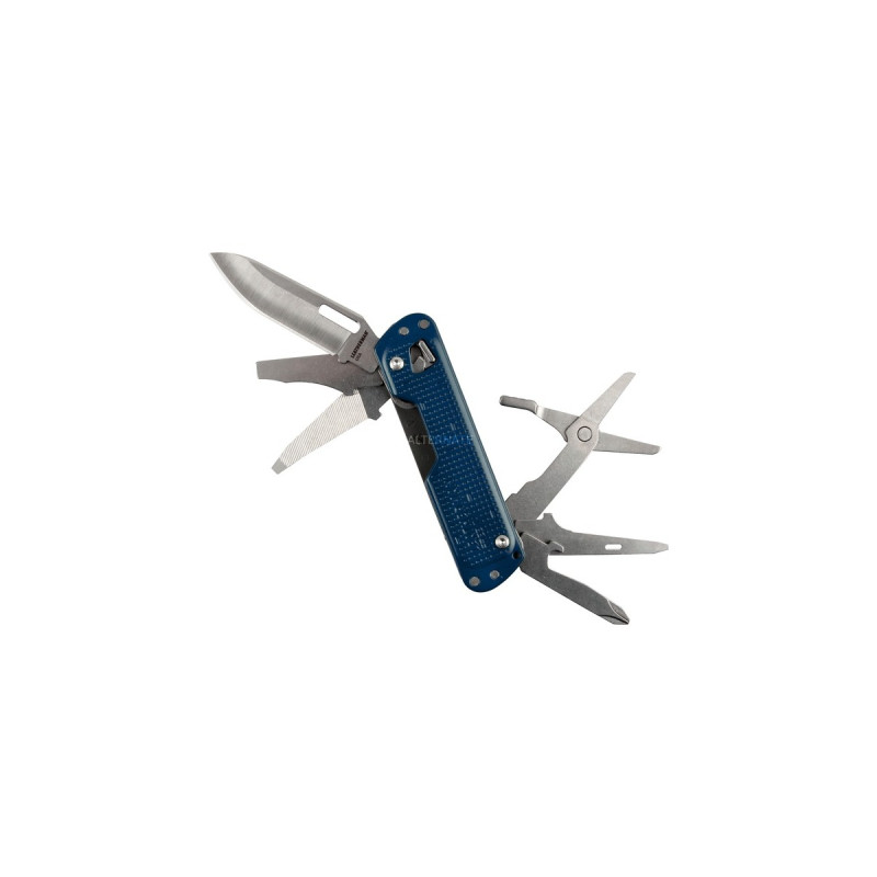 Leatherman Multitool FREE T4(dunkelblau, 12 Tools)