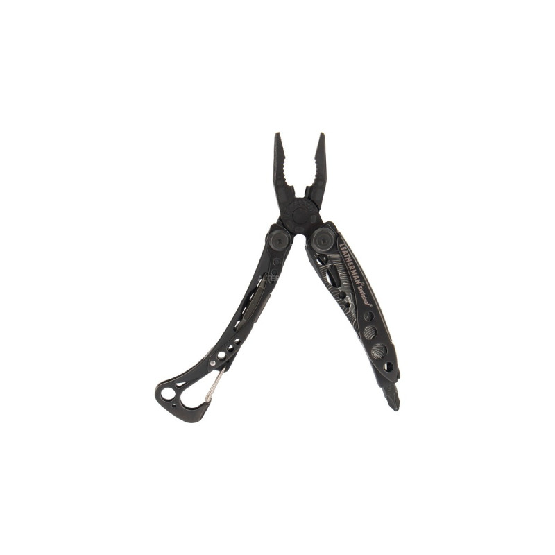 Leatherman Multitool SKELETOOL Topo(schwarz, 7 Tools)