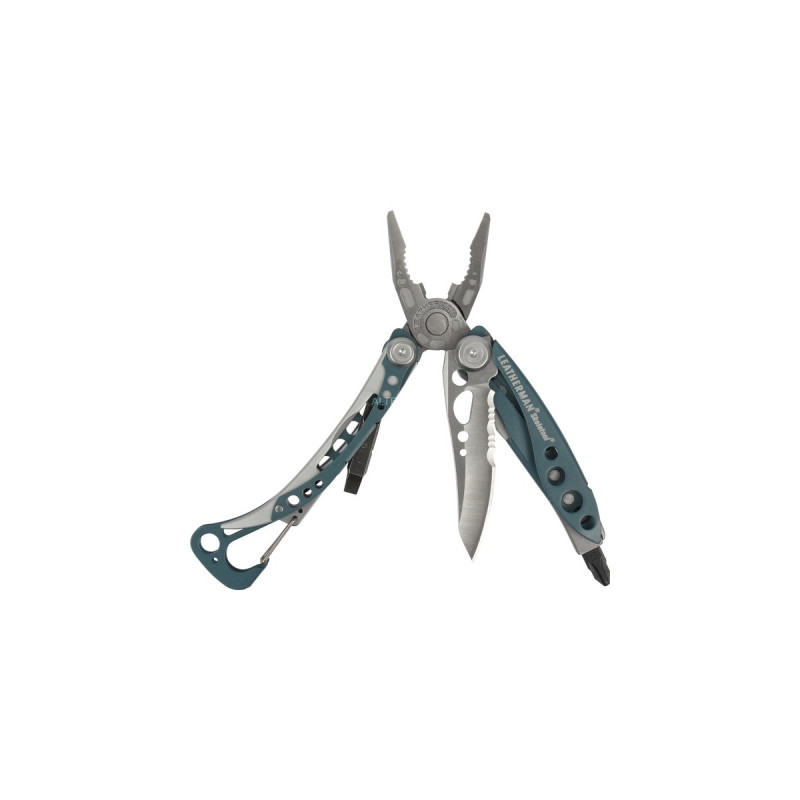 Leatherman Multitool SKELETOOL columbia blue(blaugrau, 7 Tools)