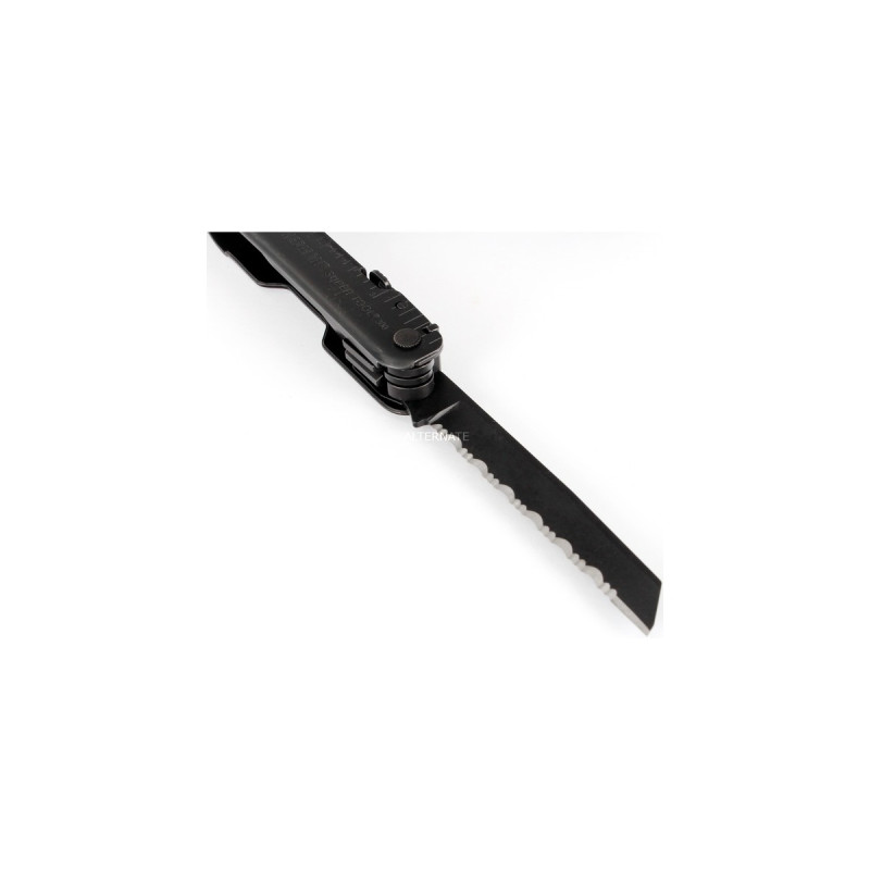 Leatherman Multitool SUPER TOOL 300M(schwarz, 18 Tools, mit Holster)