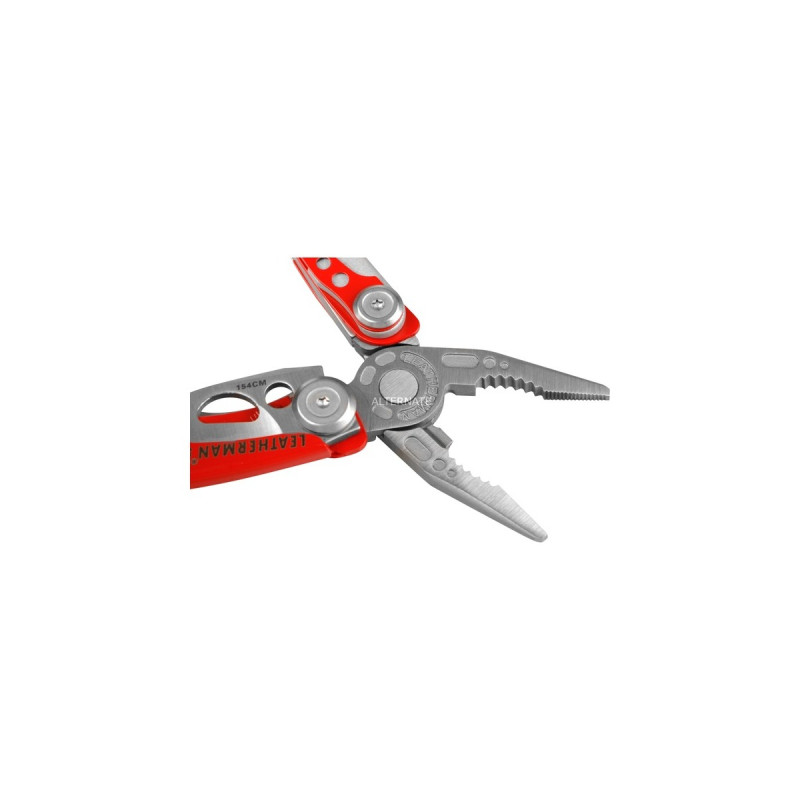 Leatherman Multitool Skeletool RX(rot/silber, 7 Tools)