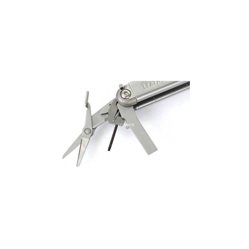 Leatherman Multitool Wave+(edelstahl, 17 Tools, mit Nylon Sheath)