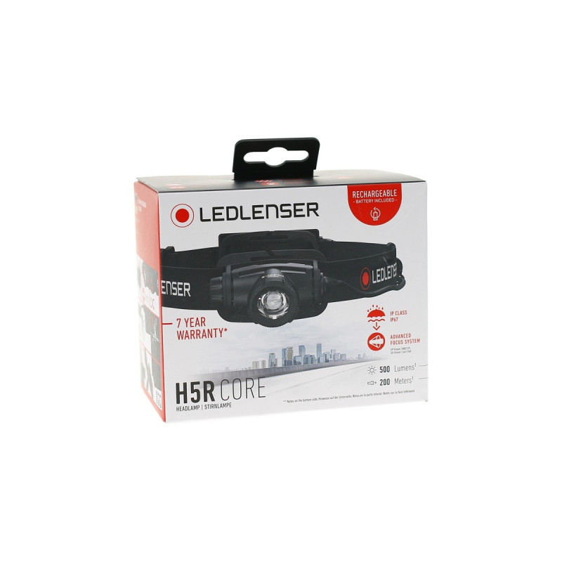 Ledlenser Stirnlampe H5R Core, LED-Leuchte(schwarz)