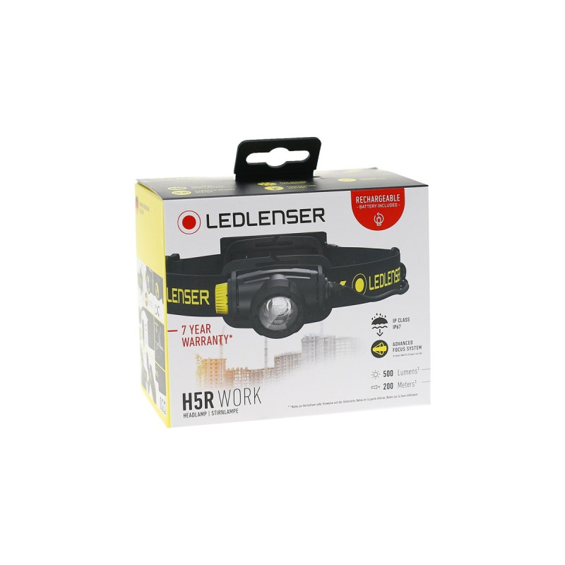 Ledlenser Stirnlampe H5R Work, LED-Leuchte(schwarz)