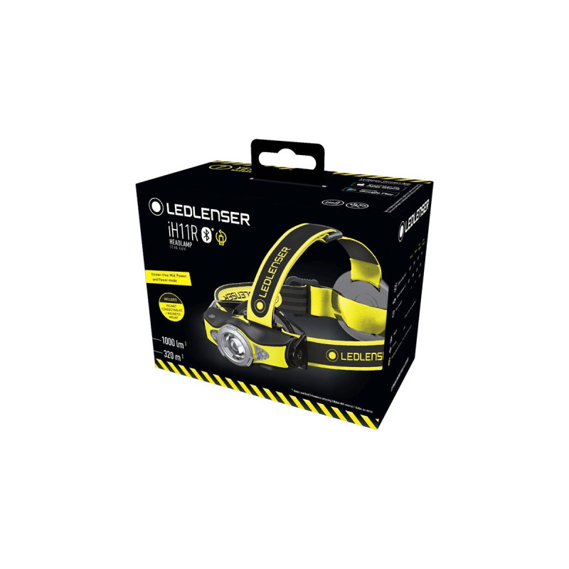 Ledlenser Stirnlampe iH11R, LED-Leuchte(schwarz/gelb)