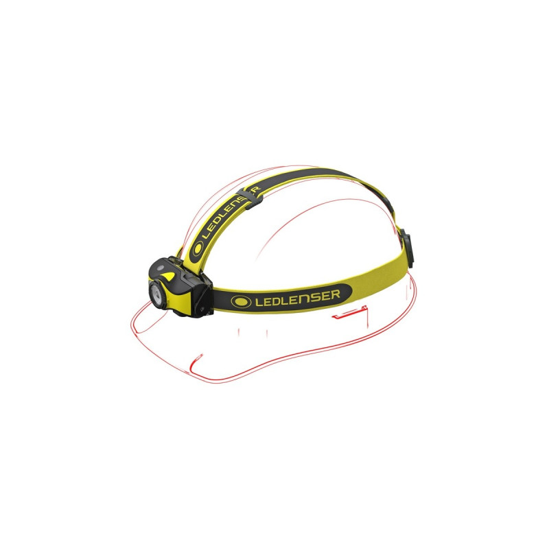 Ledlenser Stirnlampe iH9R, LED-Leuchte(schwarz/gelb)