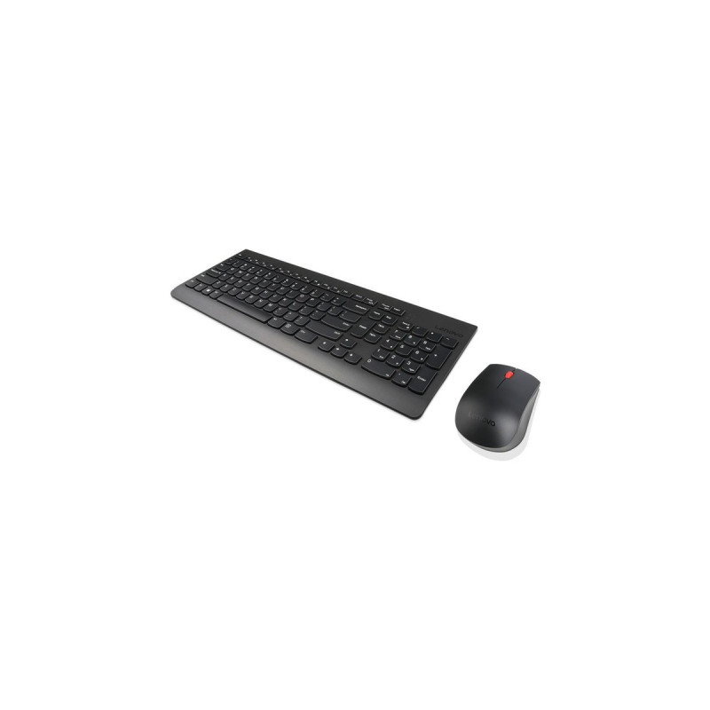 Lenovo Essential drahtlose Tastatur und Maus Kombi, Desktop-Set(schwarz, DE-Layout)