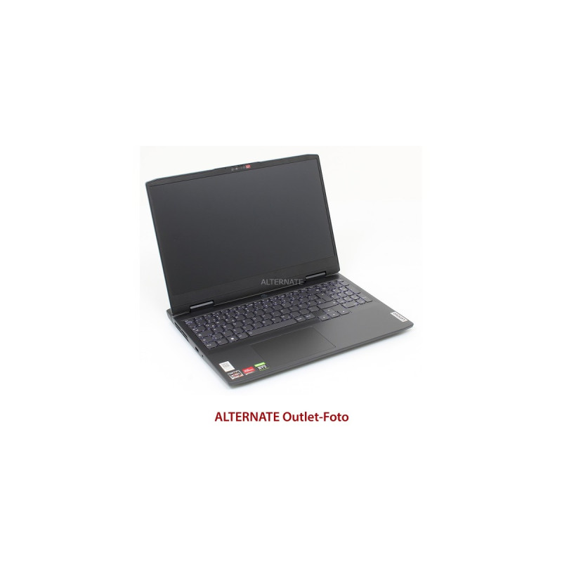 Lenovo IdeaPad Gaming 3 (82SB0072GE), Gaming-Notebook(grau, Windows 11 Home 64-Bit, 39.6 cm (15.6 Zoll) & 120 Hz Display, 512 GB SSD, Outlet)