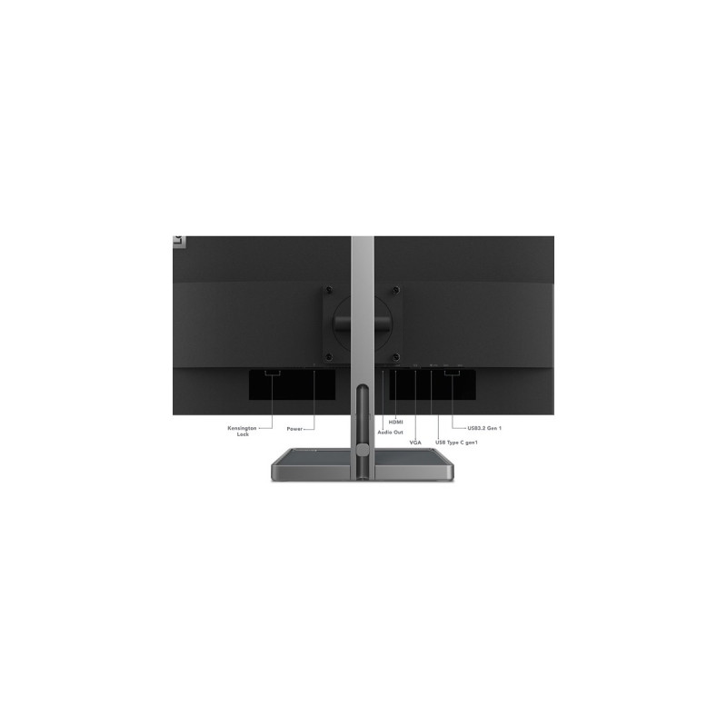 Lenovo L27m-30, LED-Monitor(69 cm (27 Zoll), schwarz, FullHD, IPS, USB-C)