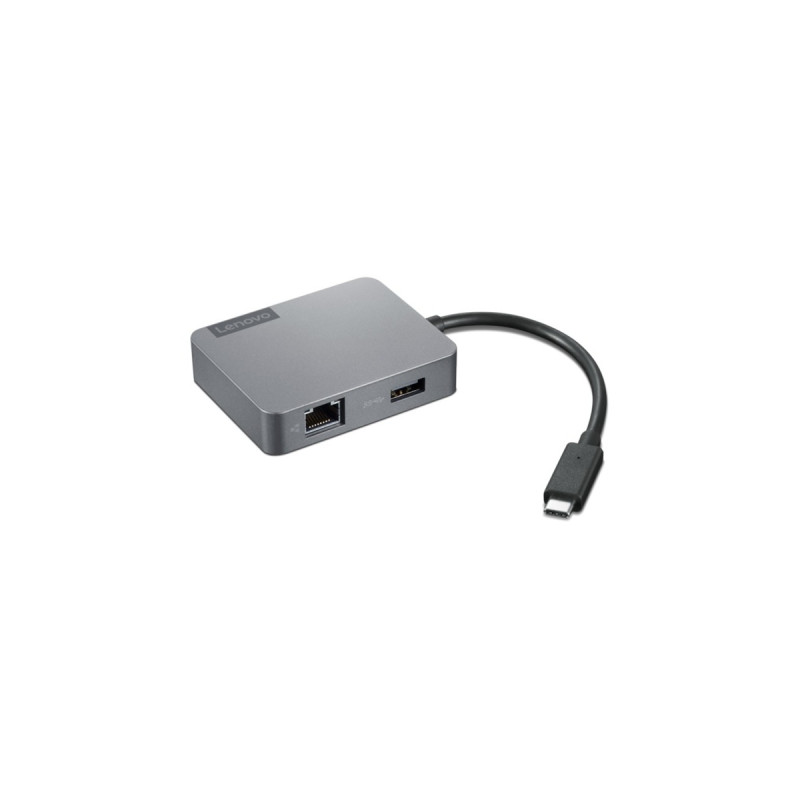 Lenovo Powered USB-C Travel Hub Gen 2, Dockingstation(USB, HDMI, VGA, RJ-45)