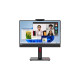 Lenovo ThinkCentre Tiny-In-One 24 Gen5 Touch, LED-Monitor(61 cm (24 Zoll), schwarz, FHD, IPS, Webcam, Touchpanel)
