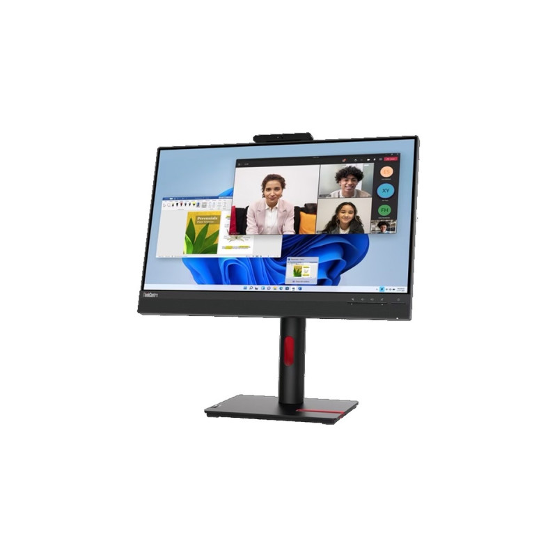 Lenovo ThinkCentre Tiny-In-One 24 Gen5 Touch, LED-Monitor(61 cm (24 Zoll), schwarz, FHD, IPS, Webcam, Touchpanel)