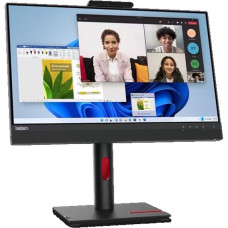 Lenovo ThinkCentre Tiny-In-One 24 Gen5, LED-Monitor(61 cm (24 Zoll), schwarz, FullHD, IPS, Webcam)