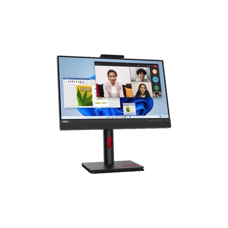 Lenovo ThinkCentre Tiny-In-One 24 Gen5, LED-Monitor(61 cm (24 Zoll), schwarz, FullHD, IPS, Webcam, Outlet)
