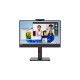 Lenovo ThinkCentre Tiny-In-One 24 Gen5, LED-Monitor(61 cm (24 Zoll), schwarz, FullHD, IPS, Webcam, Outlet)