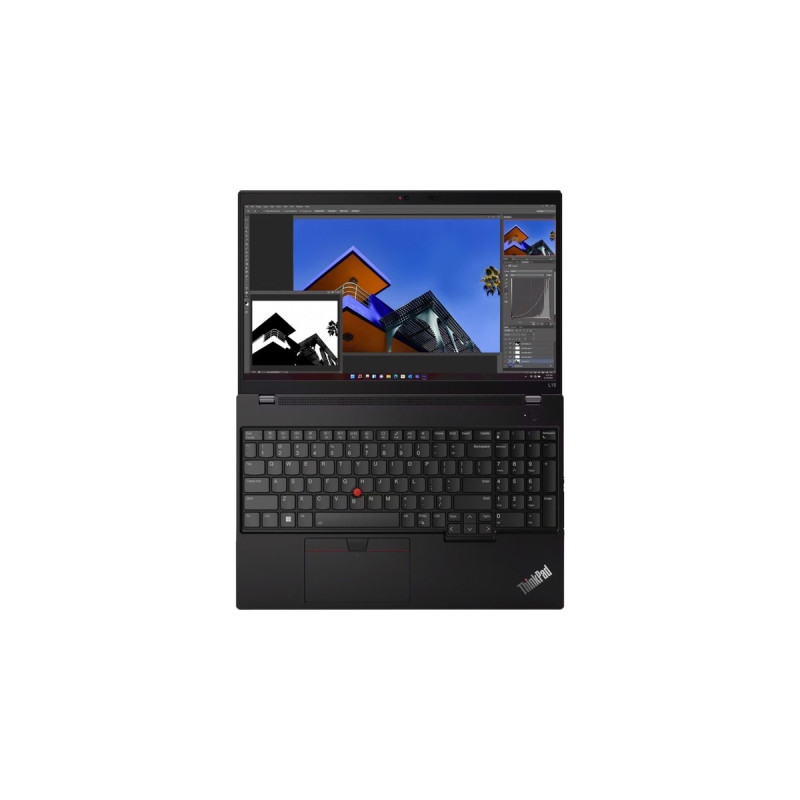 Lenovo ThinkPad L15 G4 (21H3002DGE), Notebook(schwarz, Windows 11 Pro 64-Bit, 39.6 cm (15.6 Zoll) & 60 Hz Display, 256 GB SSD)