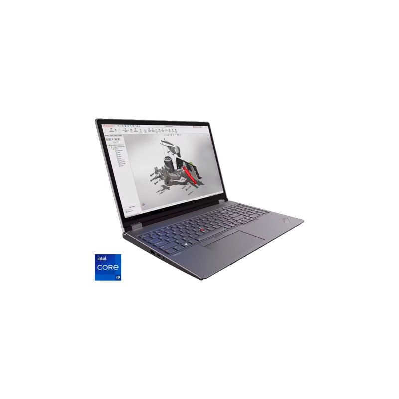 Lenovo ThinkPad P16 G2 (21FA0045GE), Notebook(grau/schwarz, Windows 11 Pro 64-Bit, 40.6 cm (16 Zoll) & 60 Hz Display, 1 TB SSD)