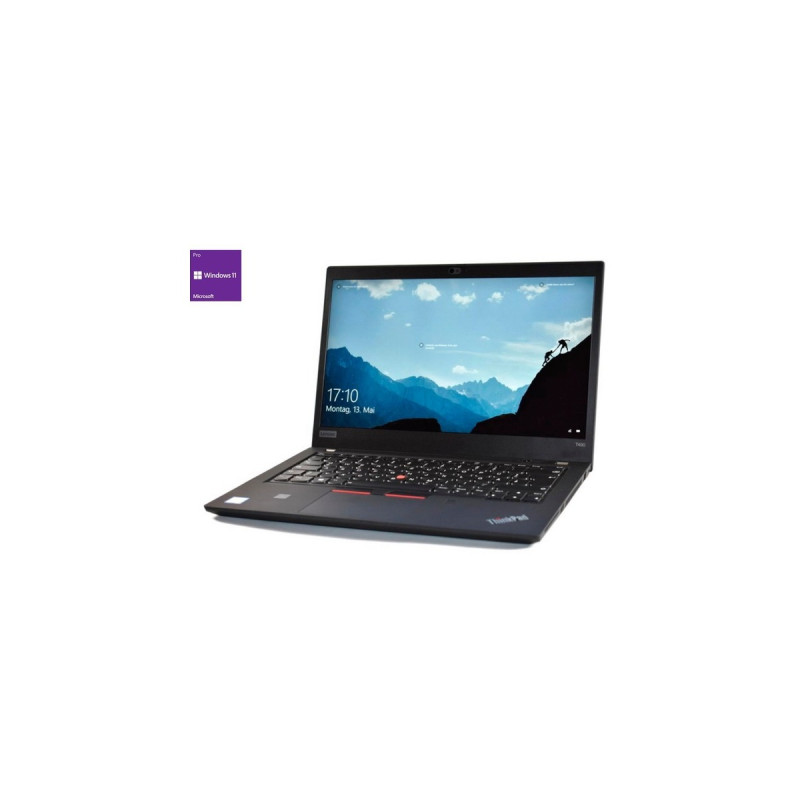 Lenovo ThinkPad T490 Generalüberholt, Notebook(schwarz, Windows 11 Pro 64-Bit, 35.6 cm (14 Zoll), 512 GB SSD)