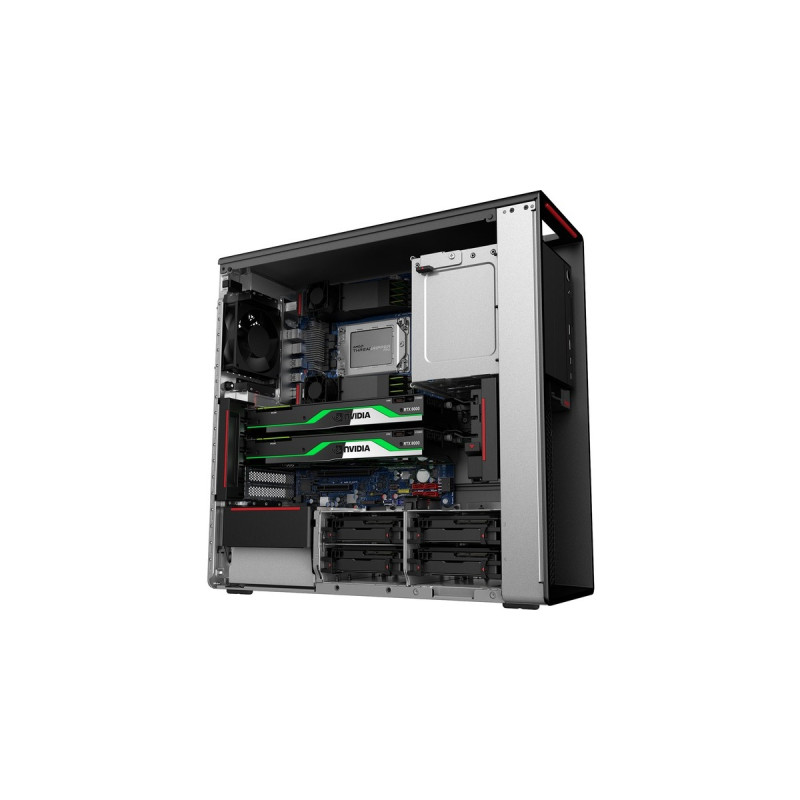 Lenovo ThinkStation P620 (30E000G3GE), PC-System(schwarz, Windows 11 Pro 64-Bit)